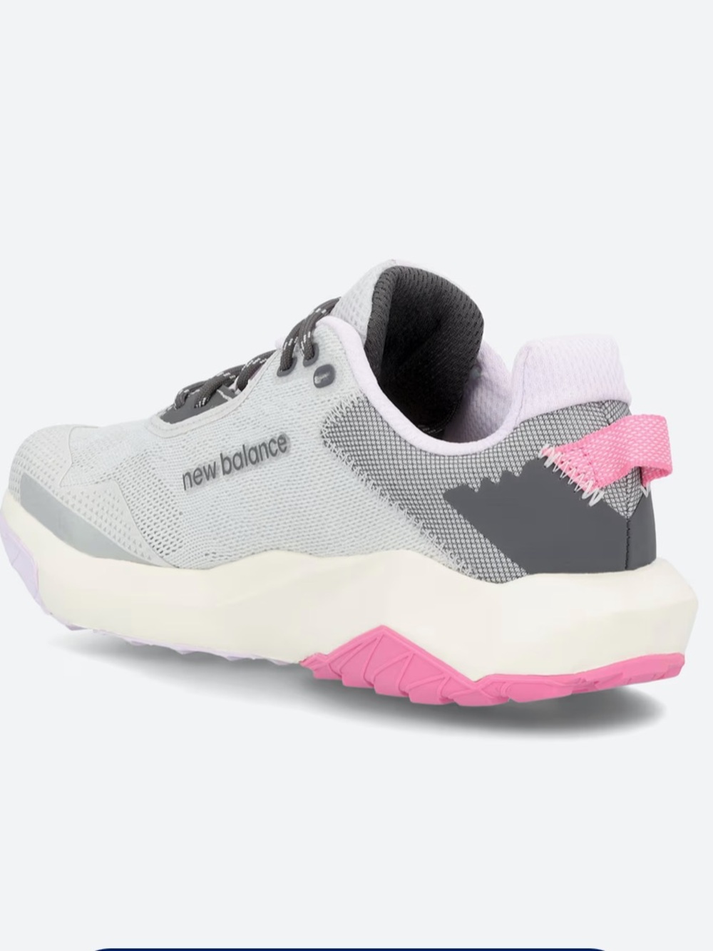 New Balance Dynasoft Nitrel V6- Light Gray, Pink, Lavender, Aqua - Picture 3 of 5